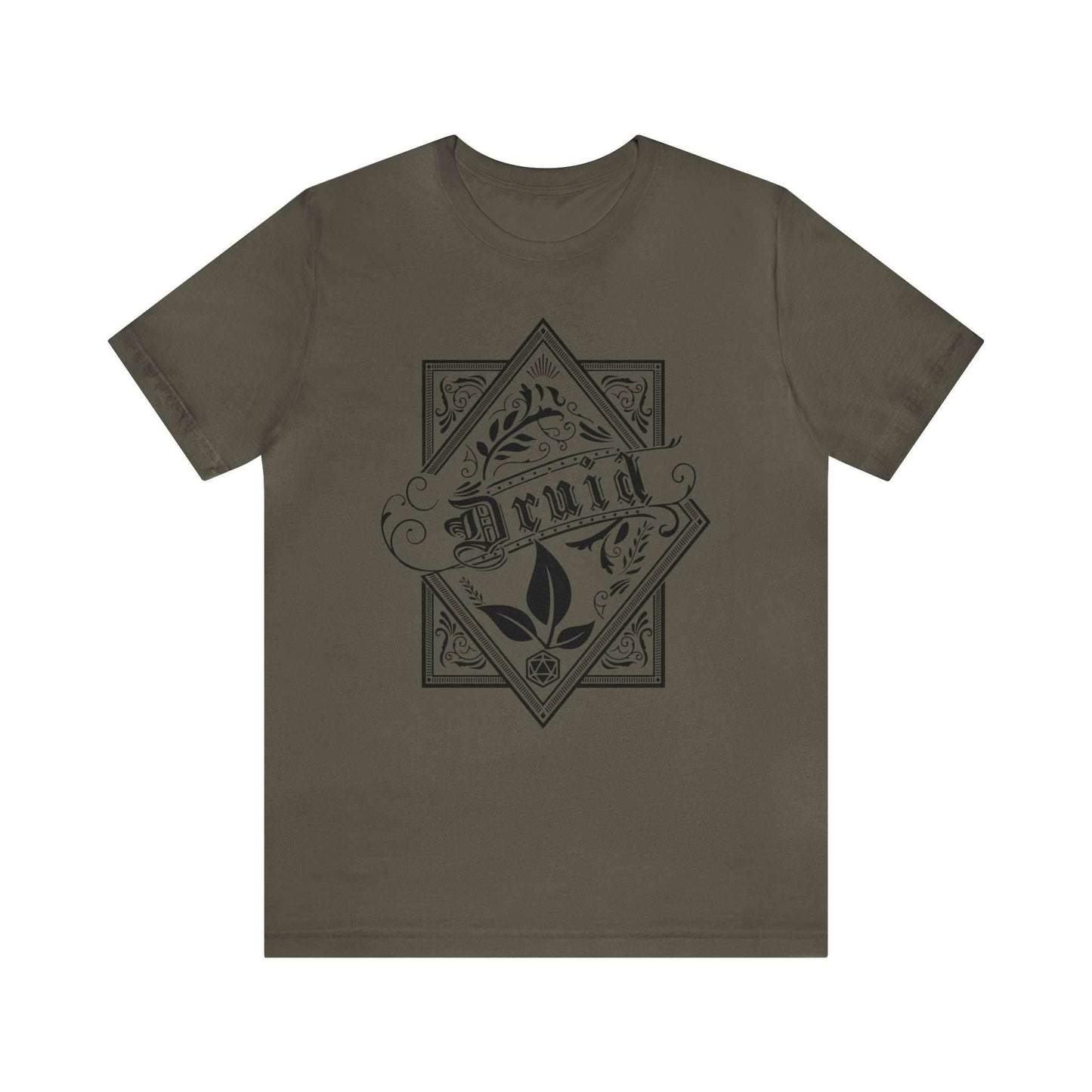 Druid Class Shirt - Army / S