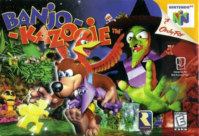 Banjo-Kazooie (Nintendo 64) - Game Manual Only