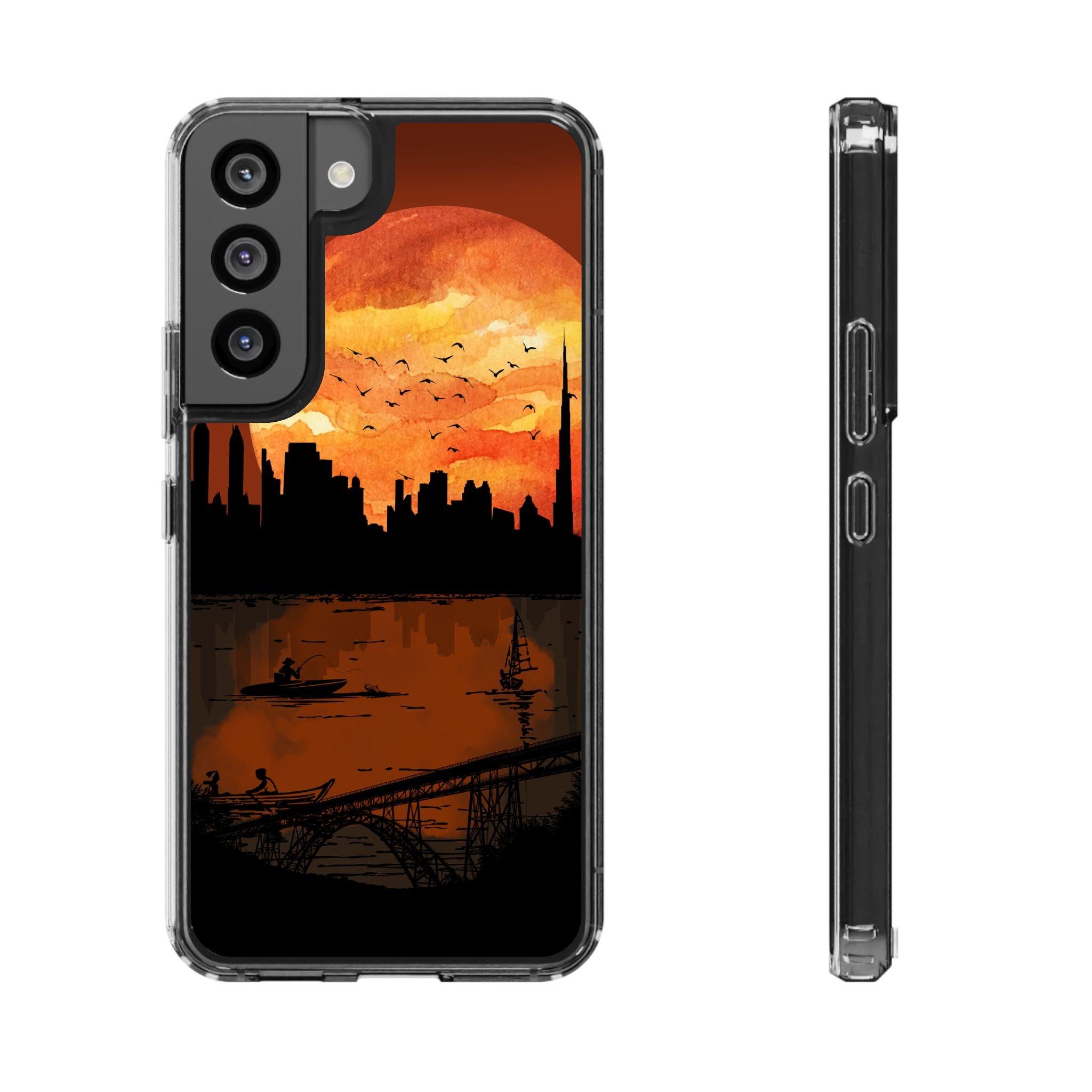 Fading Fire: The Mystery of the Dark Sunset Clear Cases