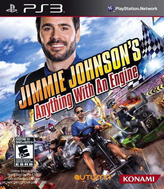 Jimmie Johnson's Anything with an Engine (Playstation 3) - Game Manual Only
