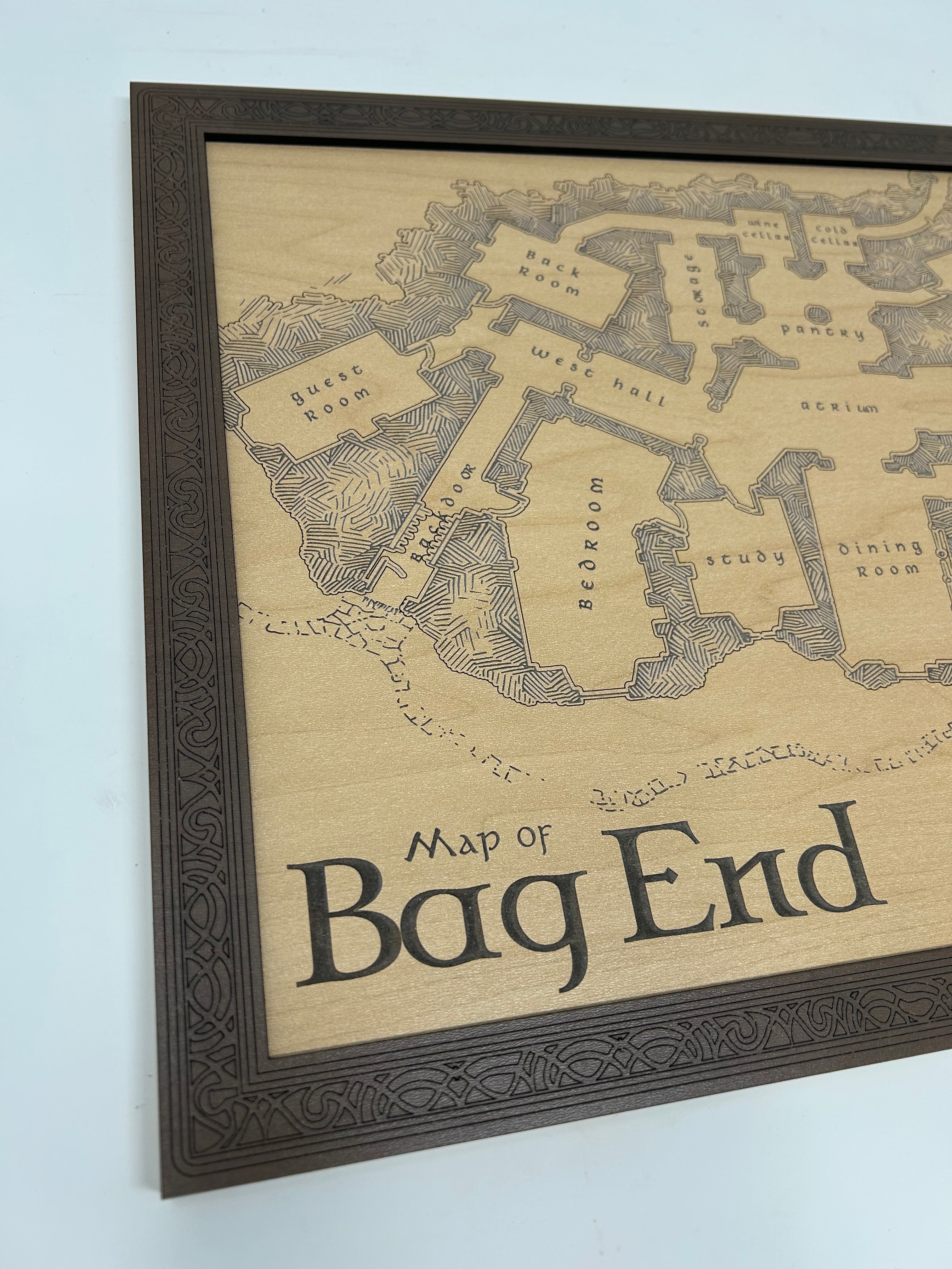 Map of Bag End | LOTR