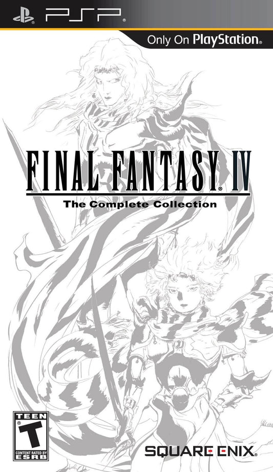 Final Fantasy IV: Complete Collection (PSP) - Game Manual Only