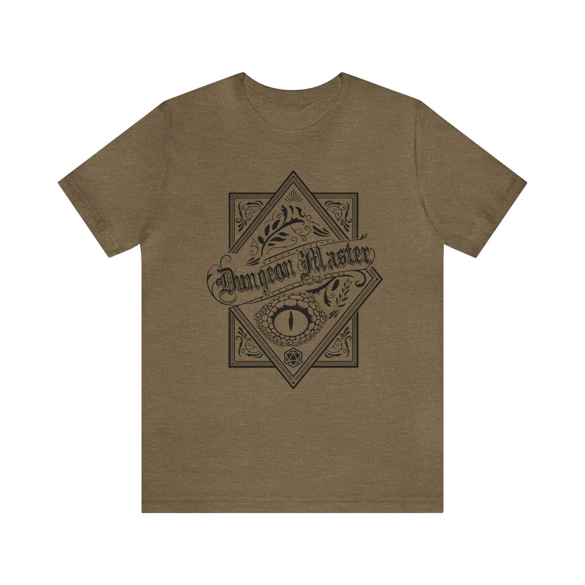 Dungeon Master Shirt - Heather Olive / S