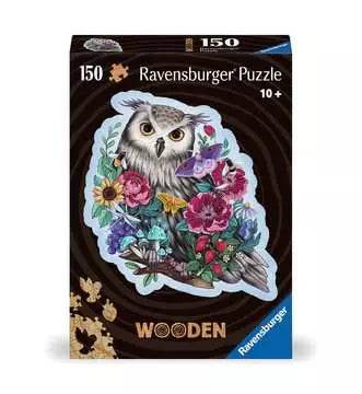 Wooden Puzzle: Mysterious Owl - 