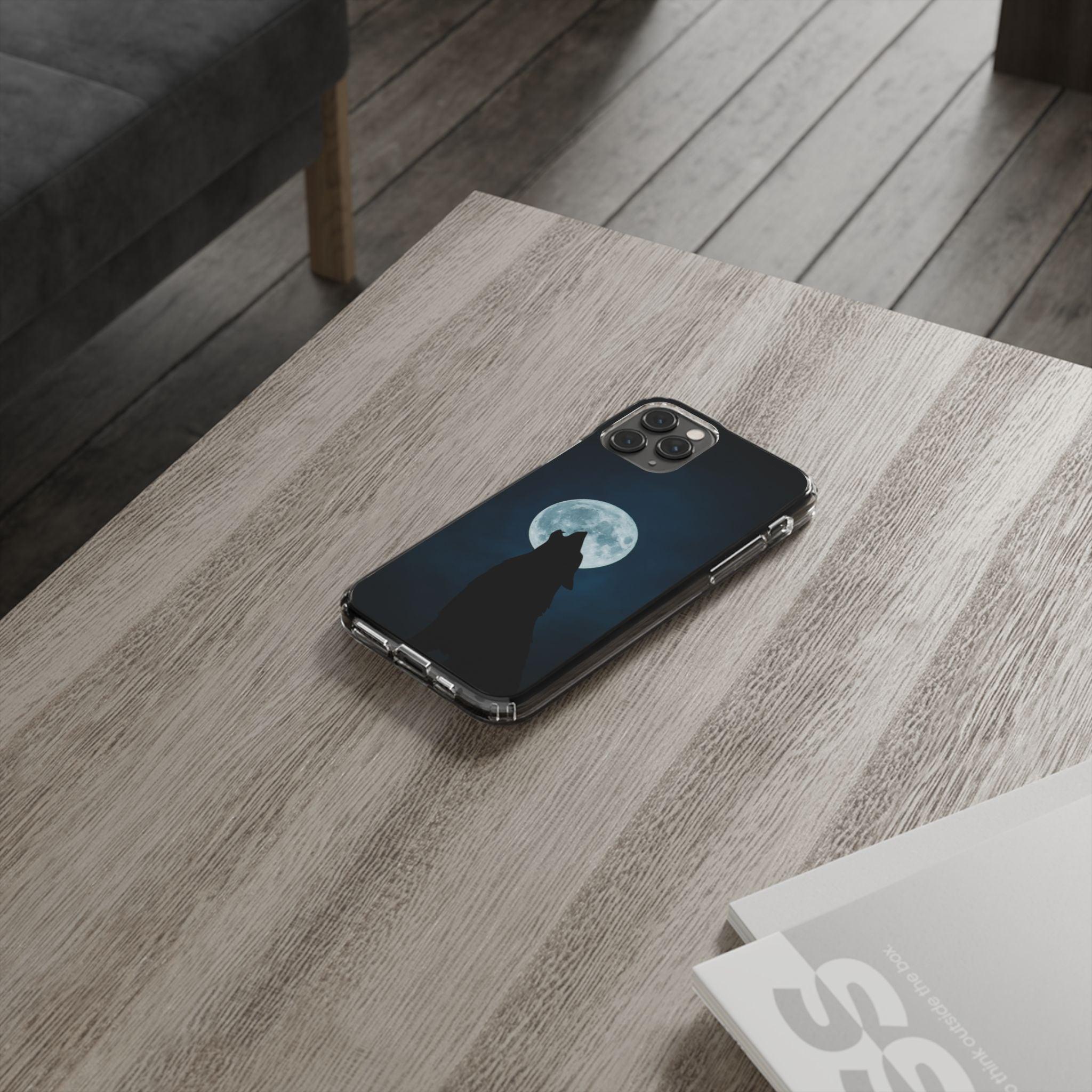 Full Moon and Wolf Clear Cases