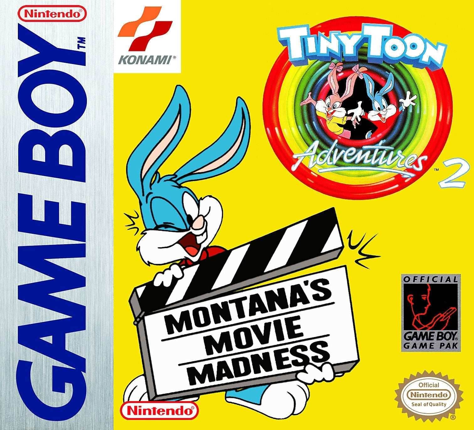 Tiny Toon Adventures 2: Montana's Movie Madness (Gameboy Color) - Game Manual Only