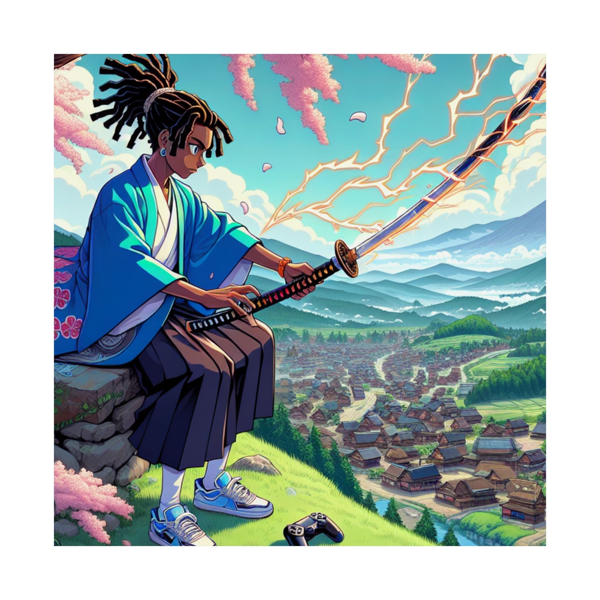 The electric hill  Posters