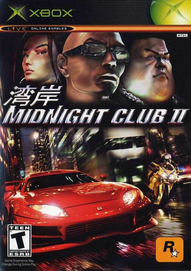 Midnight Club 2 (Xbox) - Game Manual Only