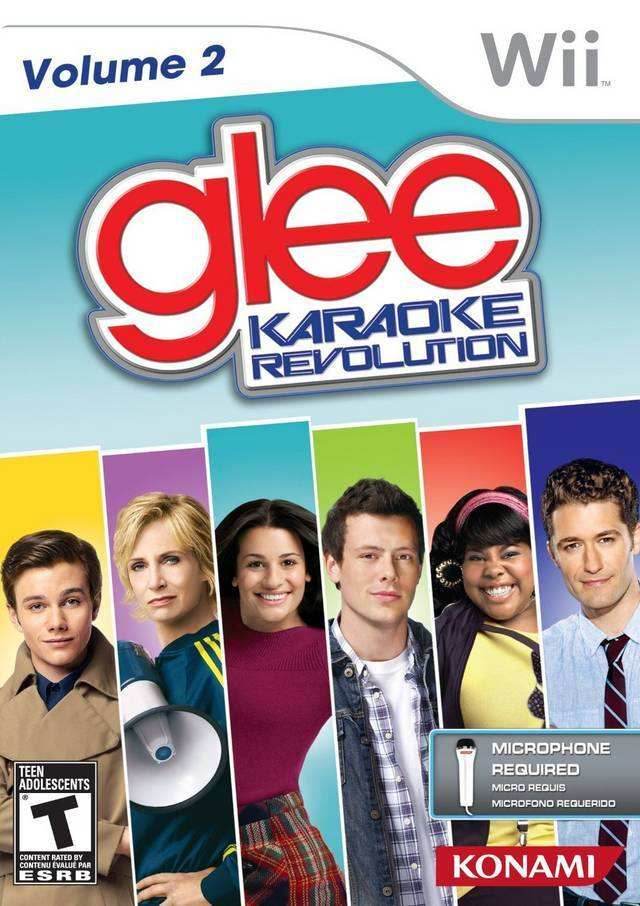 Karaoke Revolution Glee: Volume 2 (Wii) - Game Manual Only