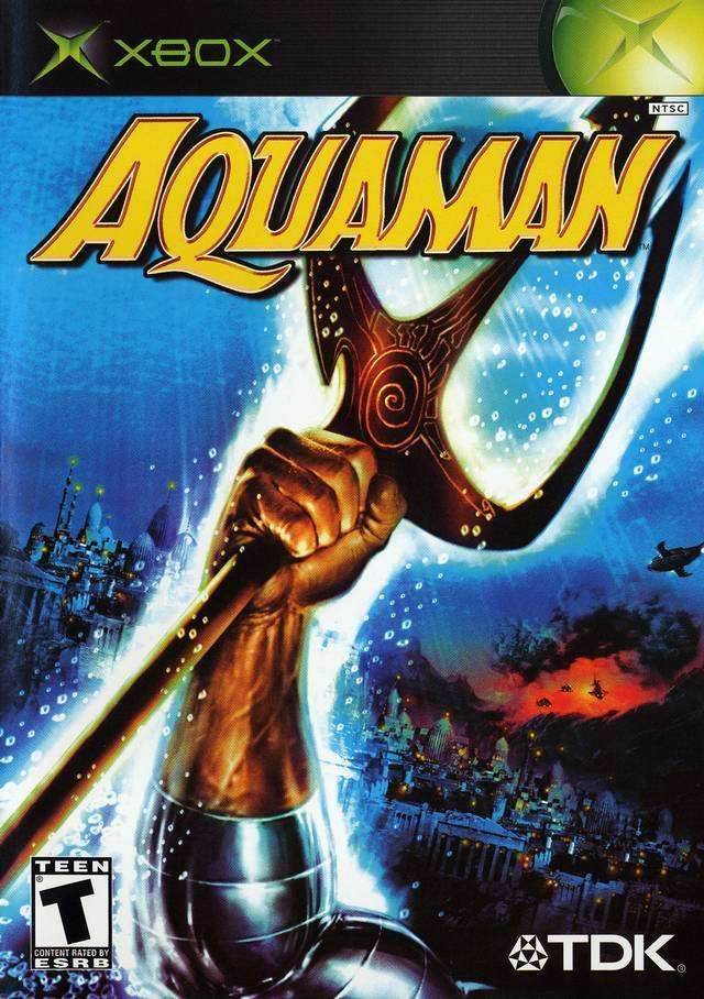 Aquaman Battle For Atlantis (Xbox) - Game Manual Only