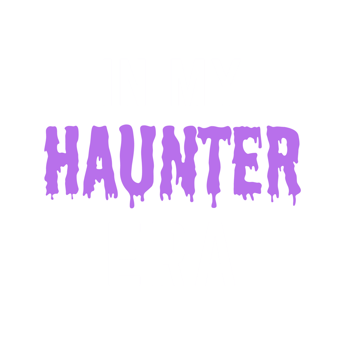 In My Haunter Era Tee - Small / Purple