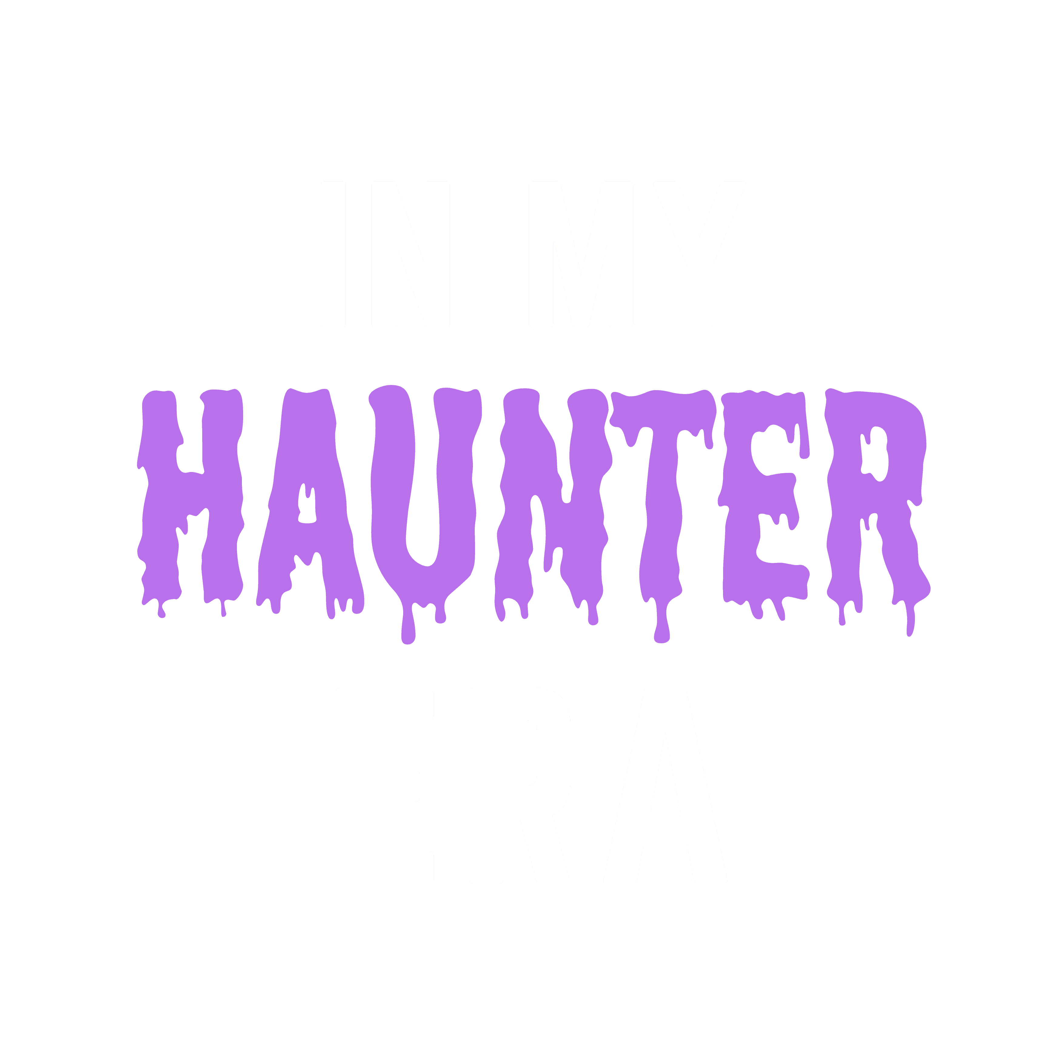 In My Haunter Era Tee - Small / Purple