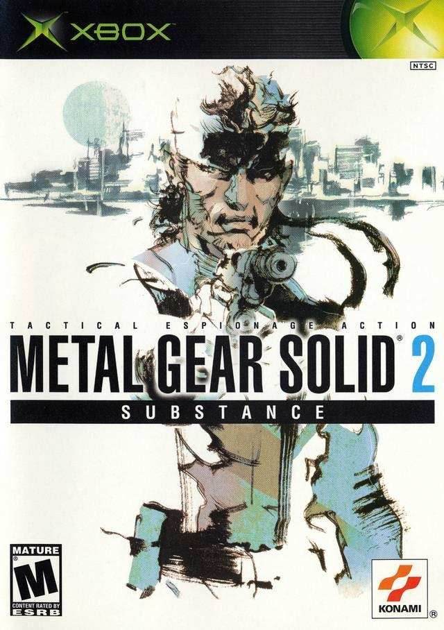 Metal Gear Solid 2: Substance (Xbox) - Game Manual Only