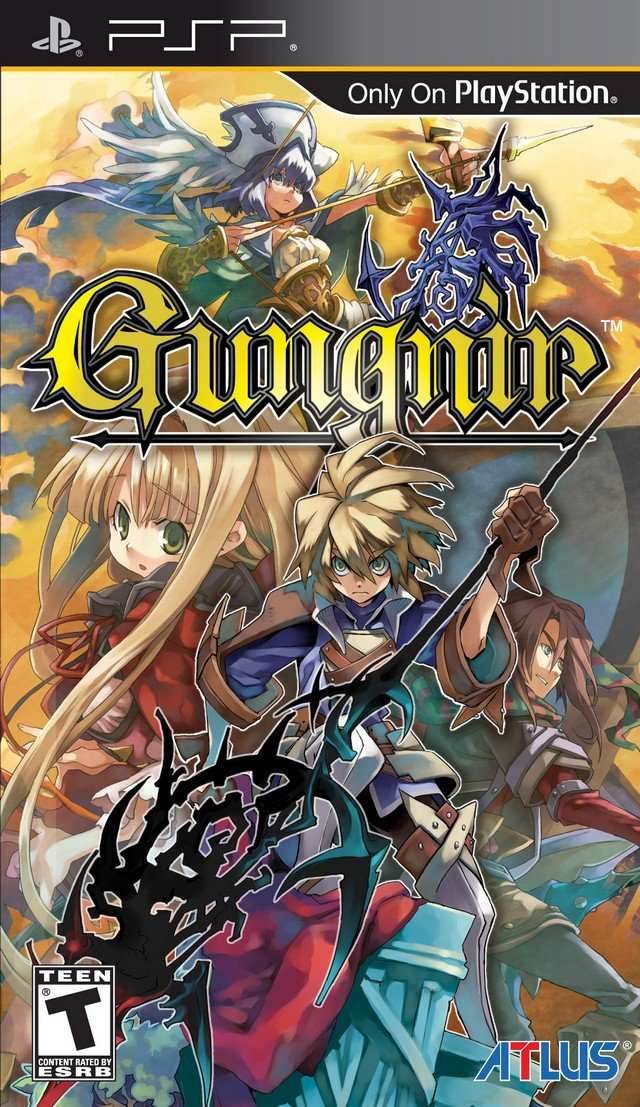 Gungnir (PSP) - Game Manual Only