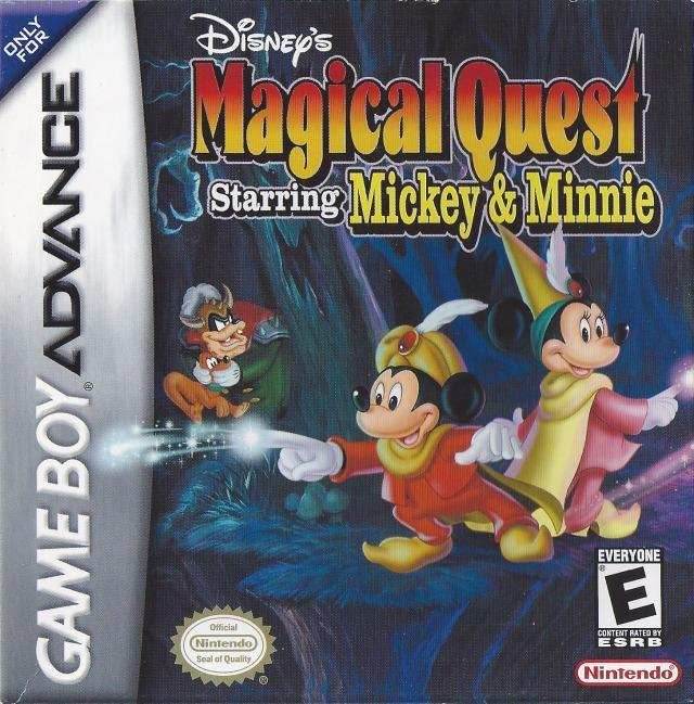Magical Quest Starring Mickey and Minnie (Gameboy Advance) - Game Manual Only