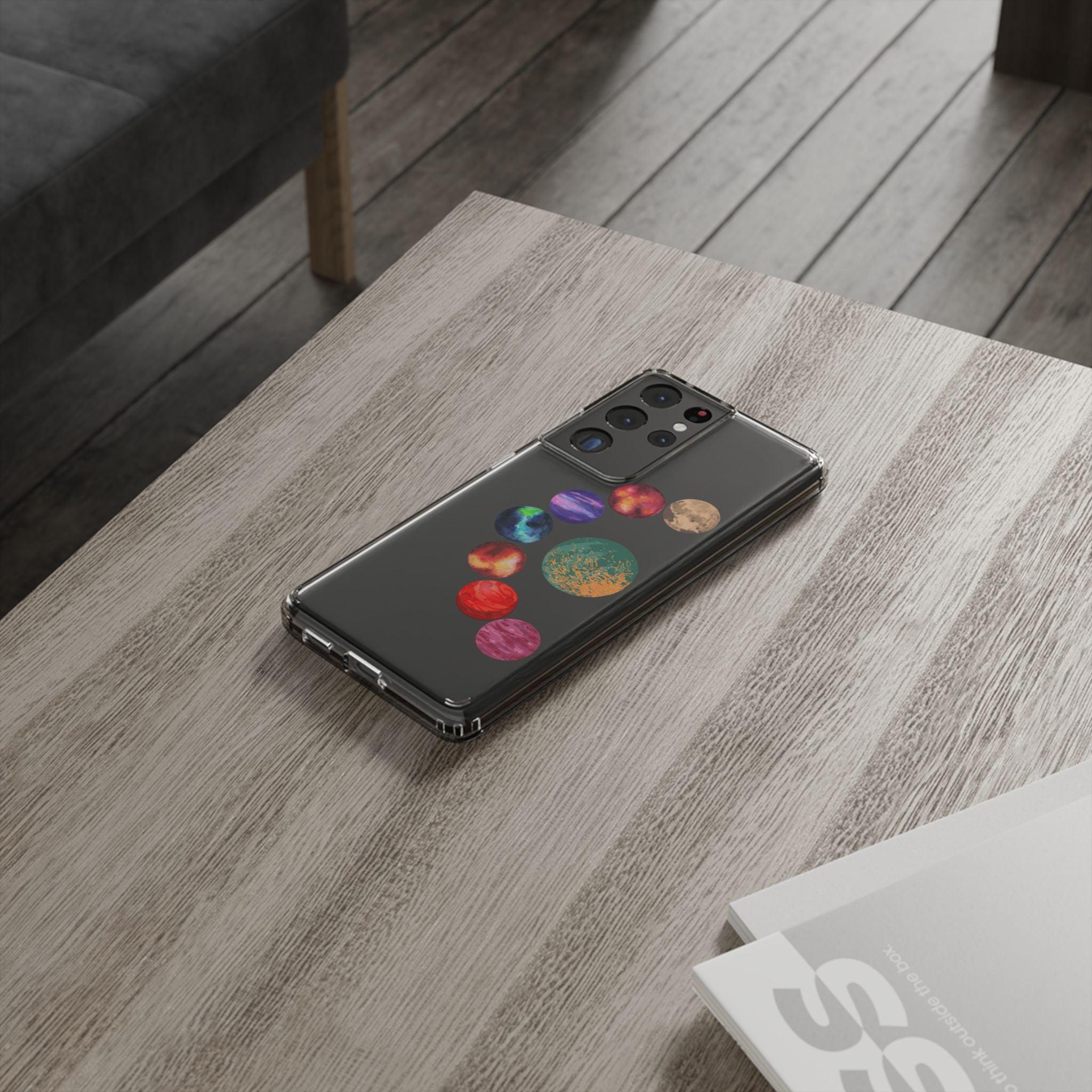Clear Cases Lunar With Eight Colors