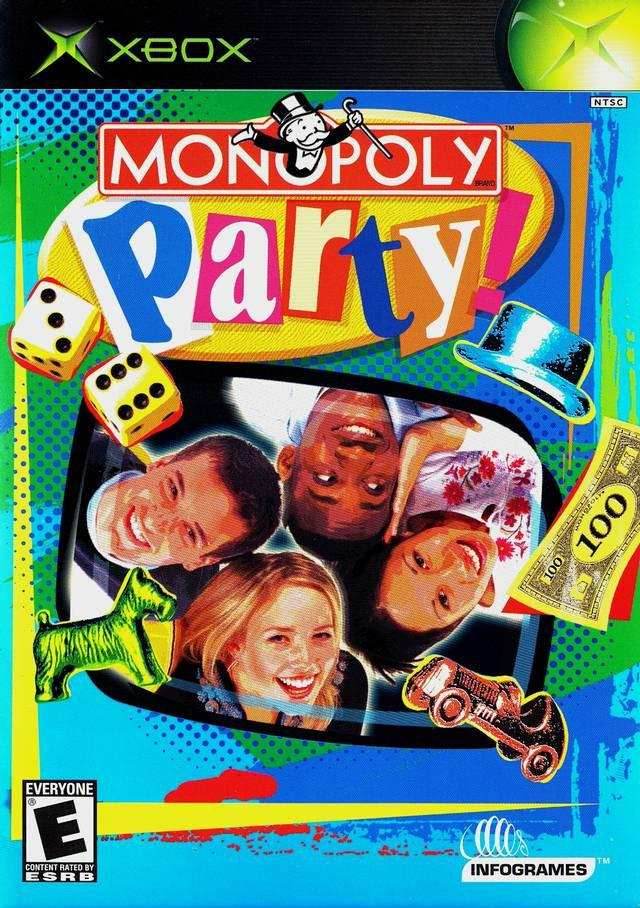 Monopoly Party (Xbox) - Game Manual Only