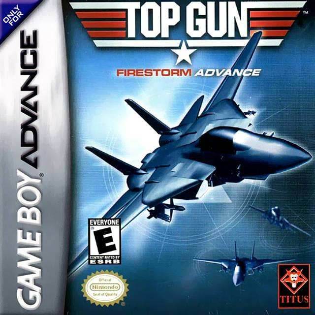 Top Gun Firestorm Advance (Gameboy Advance) - Game Manual Only