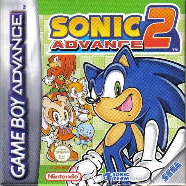 Sonic Advance 2 [European Import] (Gameboy Advance) - Game Manual Only