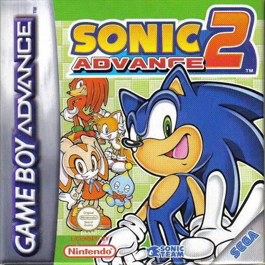 Sonic Advance 2 [European Import] (Gameboy Advance) - Game Manual Only