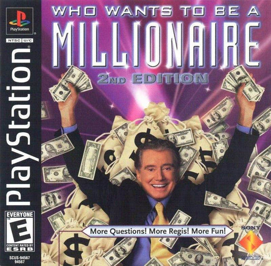 Who Wants To Be A Millionaire 2nd Edition (Playstation) - Game Manual Only