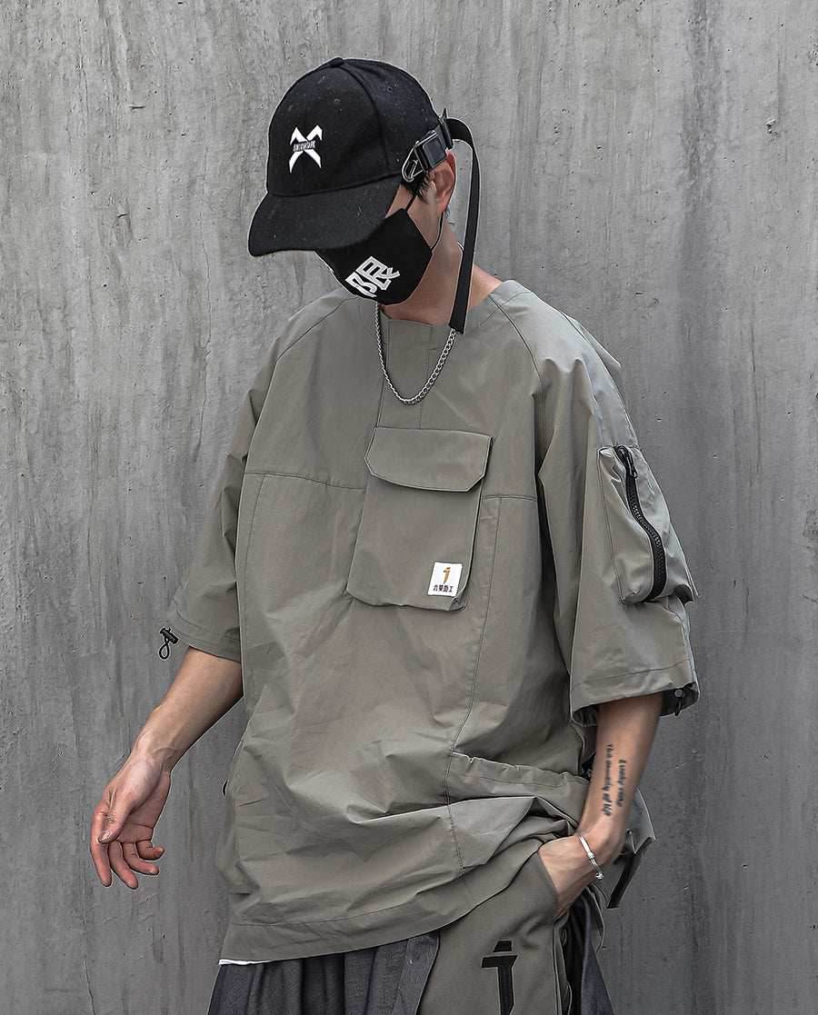 HiT14 Low Carbon Industrial Tee - Army Green / M