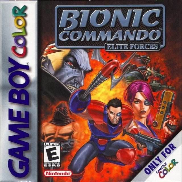 Bionic Commando Elite Forces (Gameboy Color) - Game Manual Only