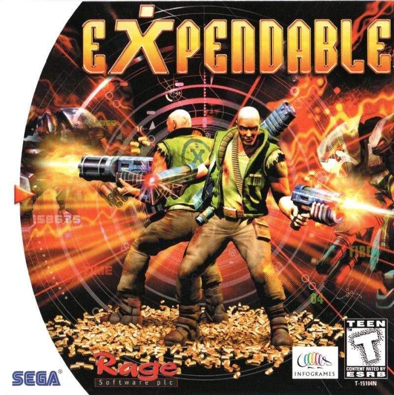 Expendable (Sega Dreamcast) - Game Manual Only