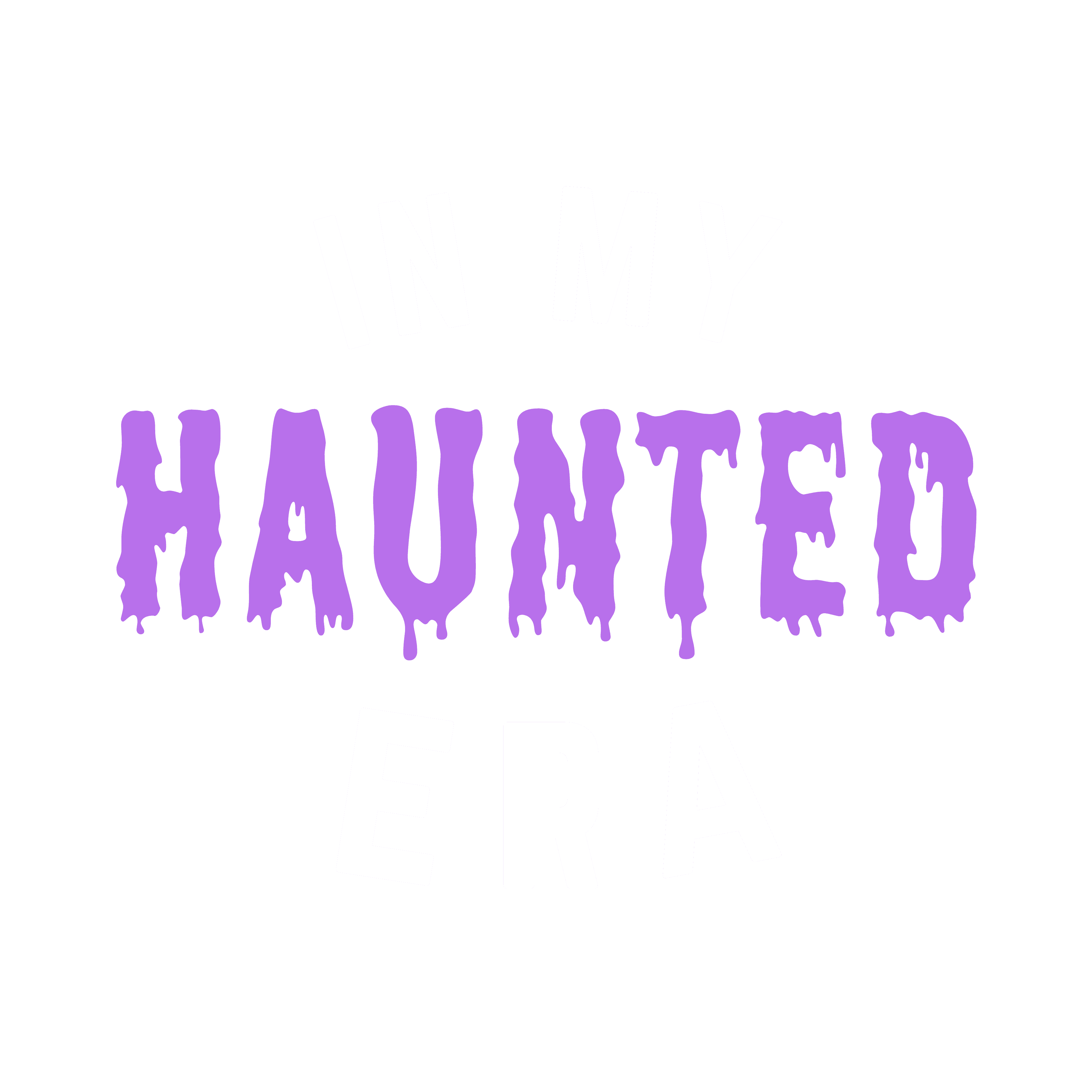 In My Haunted Era Tee (Curved) - Small