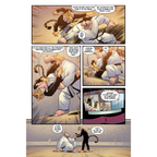 Jiu Jitsu Combat Creatures Comic Book Graphic Novel Paperback