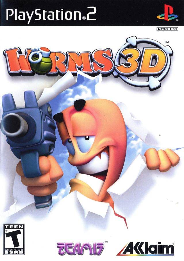 Worms 3D (Playstation 2) - Game Manual Only