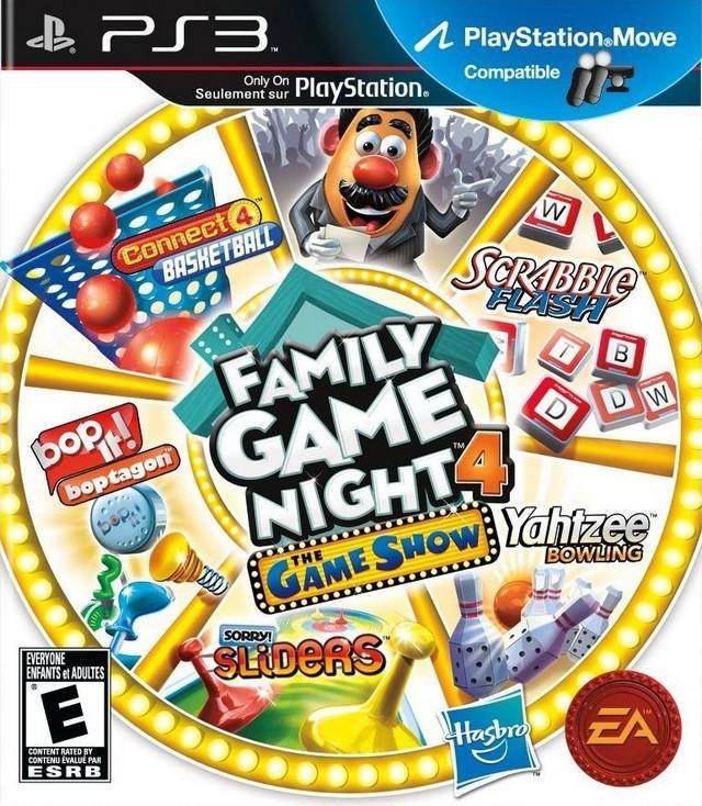 Hasbro Family Game Night 4: The Game Show (Playstation 3) - Game Manual Only
