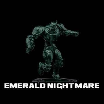 Turbo Dork: Metallic Acrylic Paint - Emerald Nightmare - 