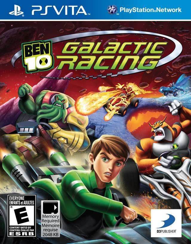 Ben 10: Galactic Racing (PlayStation Vita) - Game Manual Only