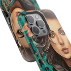Vibrant Beauty Magnetic Tough Phone Case