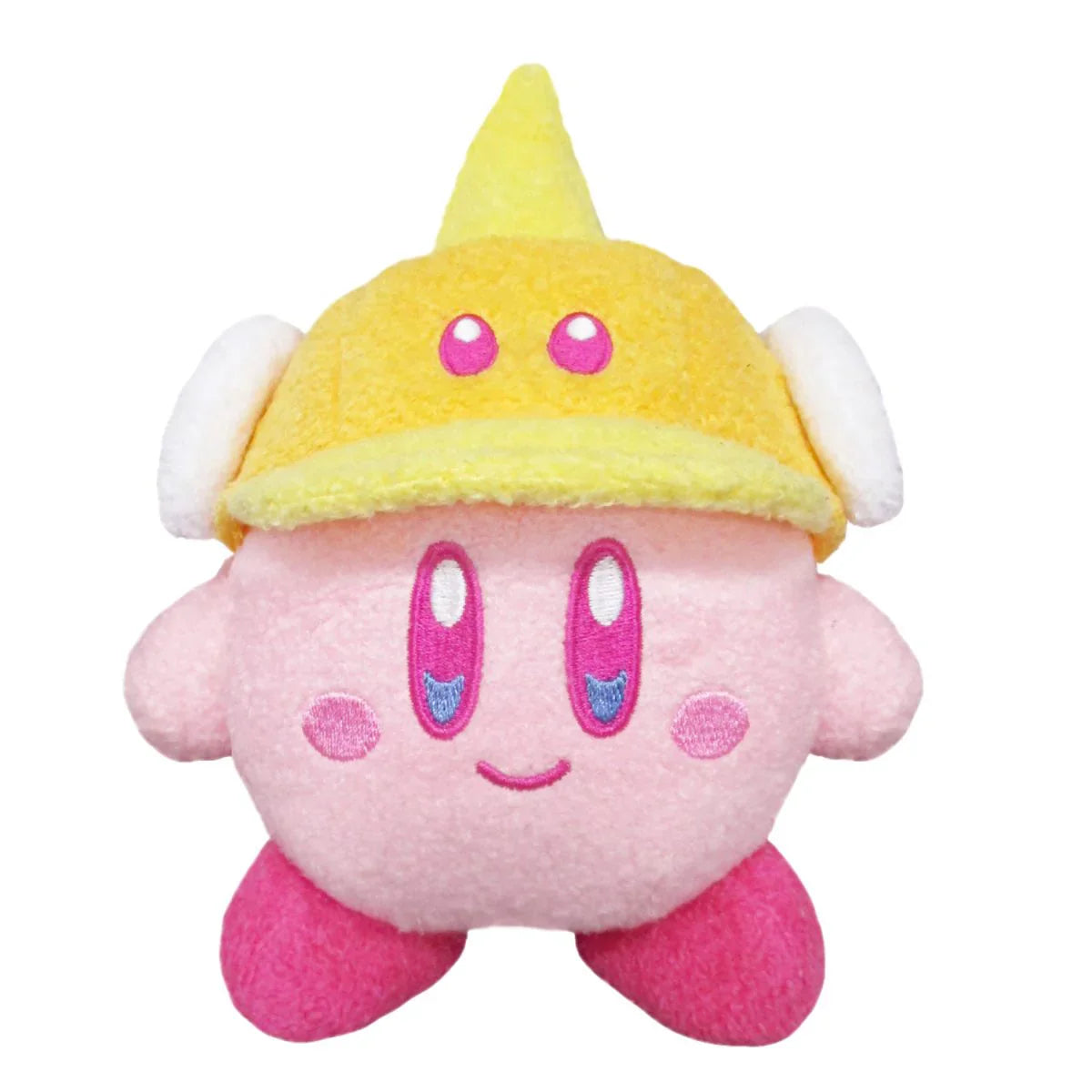 Little Buddy Muteki! Suteki! Kirby Cutter Ability 6" Plush - Official Nintendo