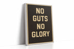 No Guts No Glory Vintage Poster