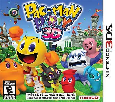 Pac Man Party 3D (Nintendo 3DS) - Game Manual Only