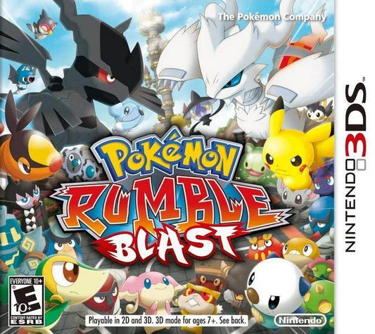 Pokemon Rumble Blast (Nintendo 3DS) - Game Manual Only