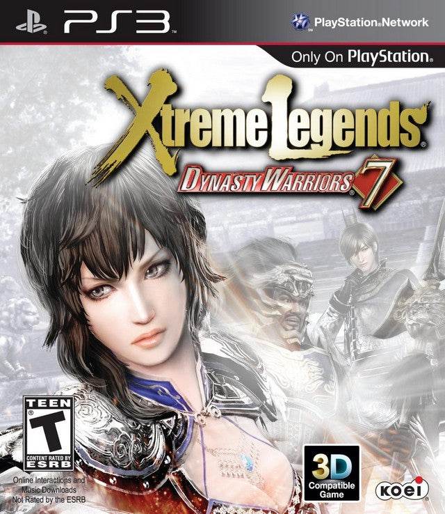 Dynasty Warriors 7: Xtreme Legends (Playstation 3) - Game Manual Only