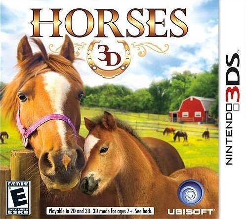 Horses 3D (Nintendo 3DS) - Game Manual Only