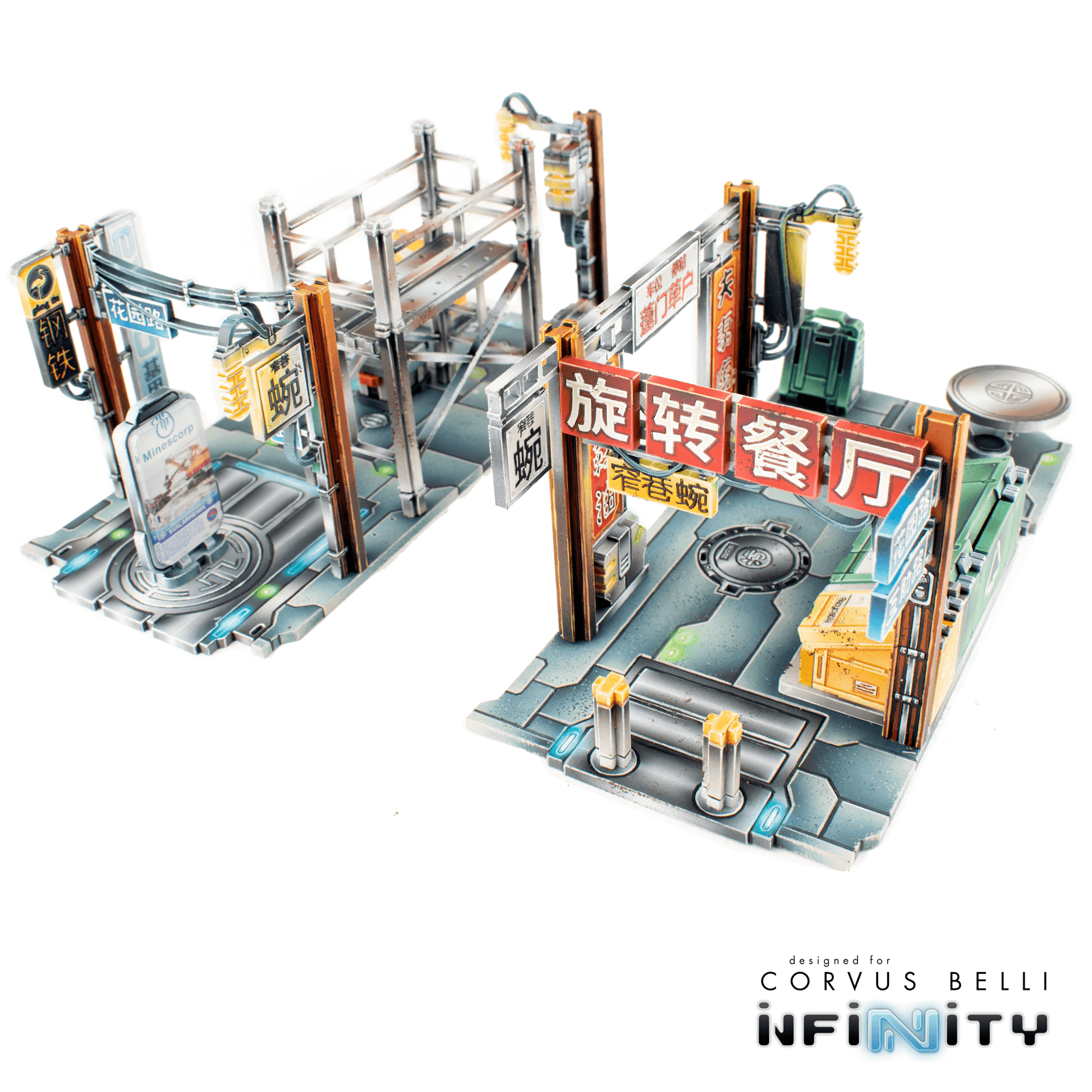 Xiguan Alleyways - Restaurant Alley / Color Printed