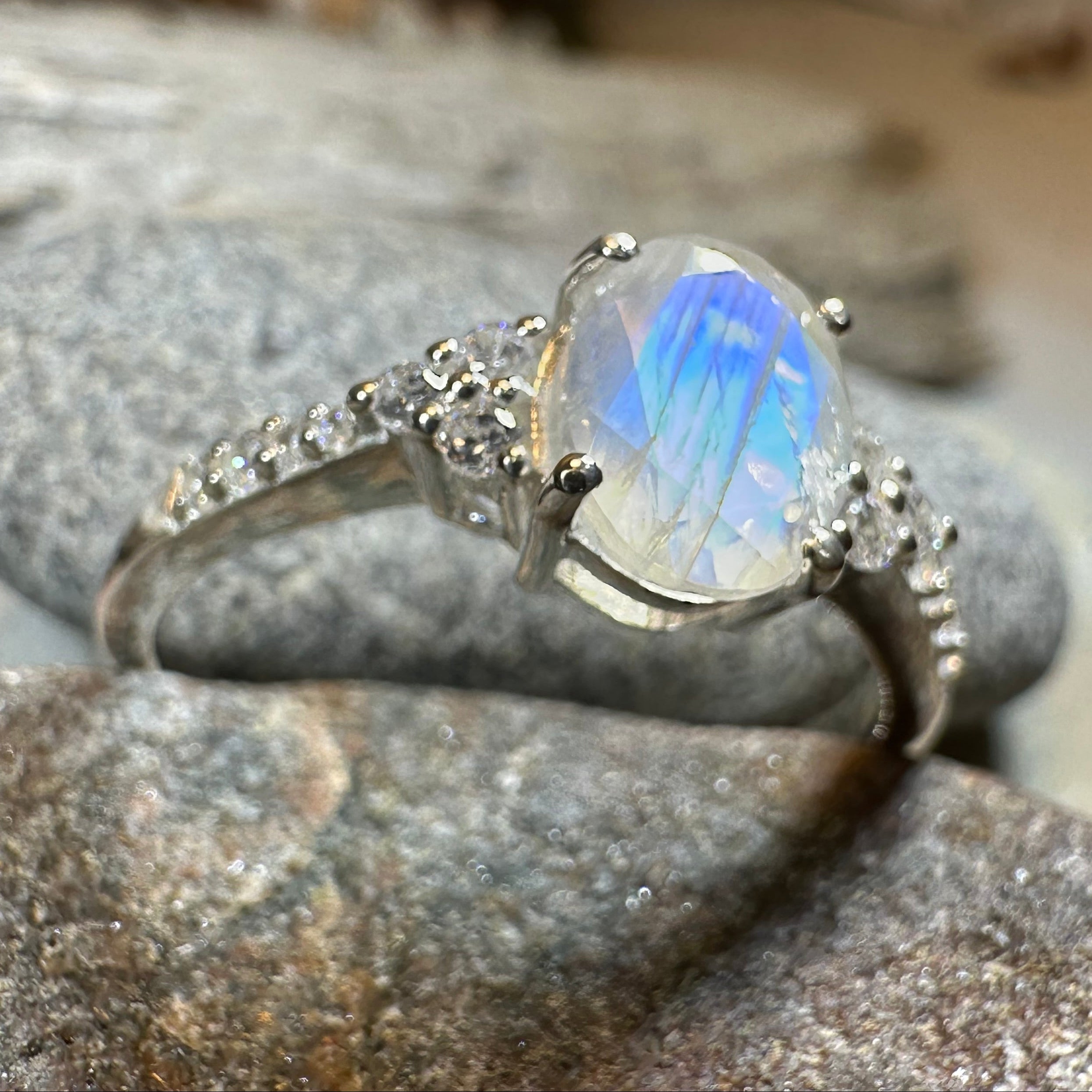 Kinsey Moonstone Ring