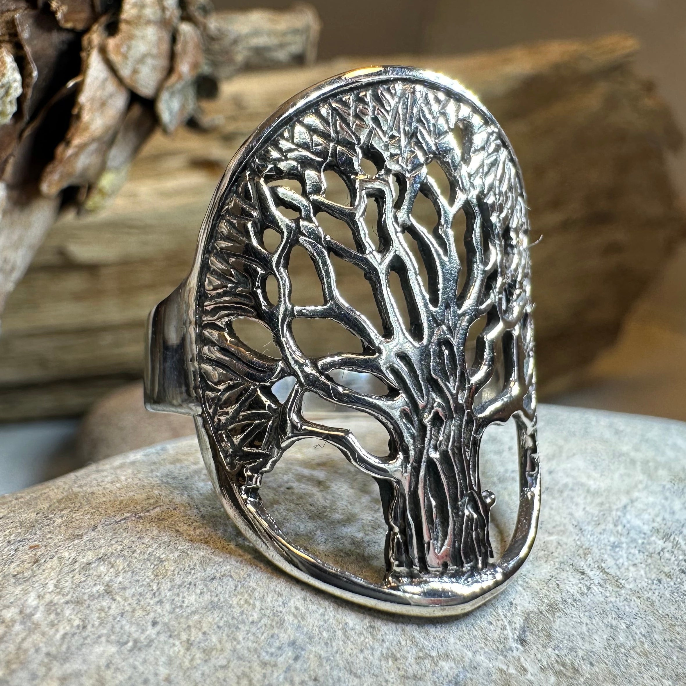 Realistic Tree of Life Ring