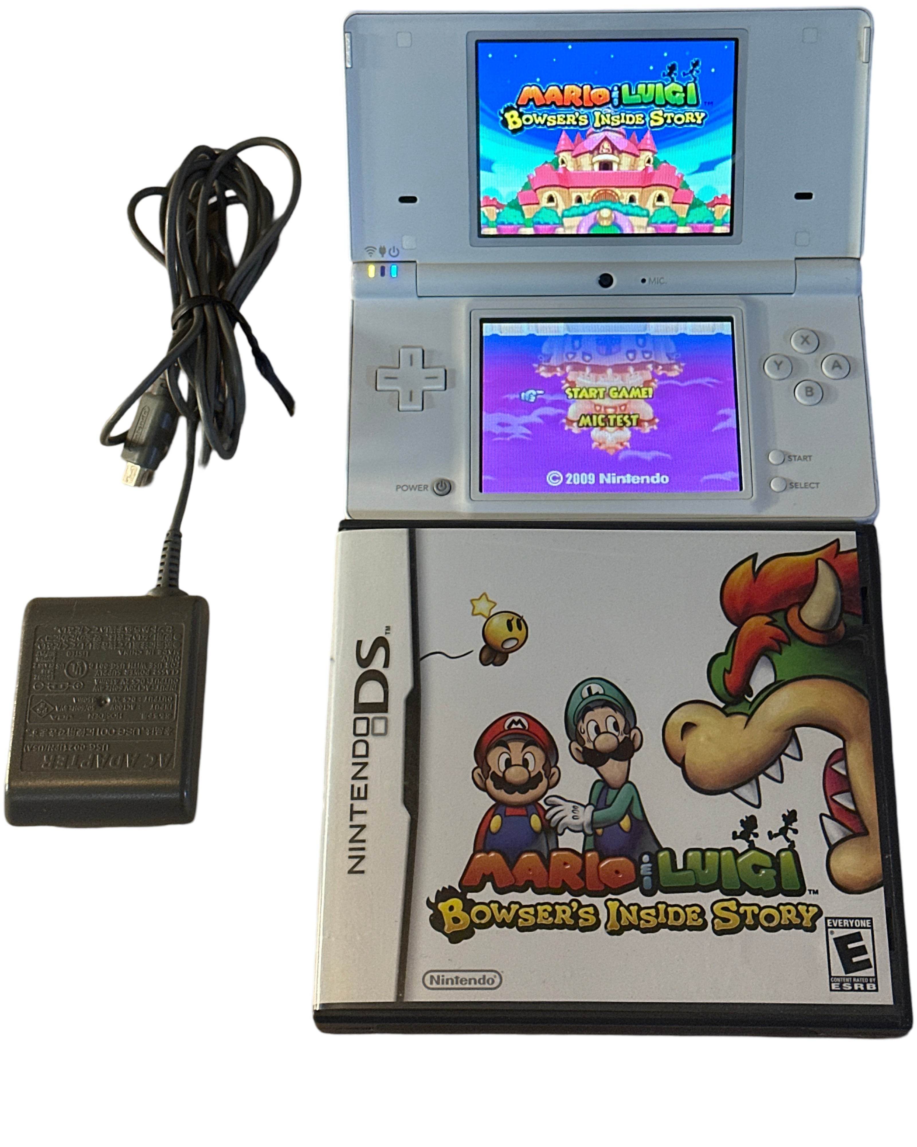 White Nintendo DSi [Mario & Luigi Bundle] - Nintendo DS - 