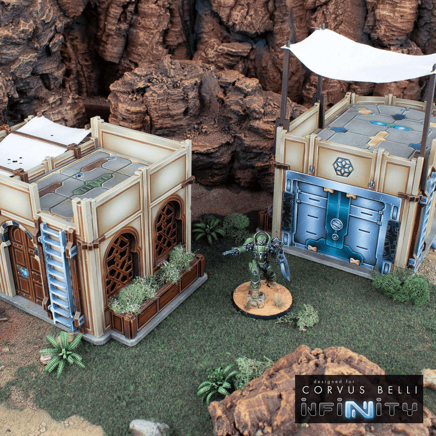 Alcazaba Utility Buildings - 2 Pack