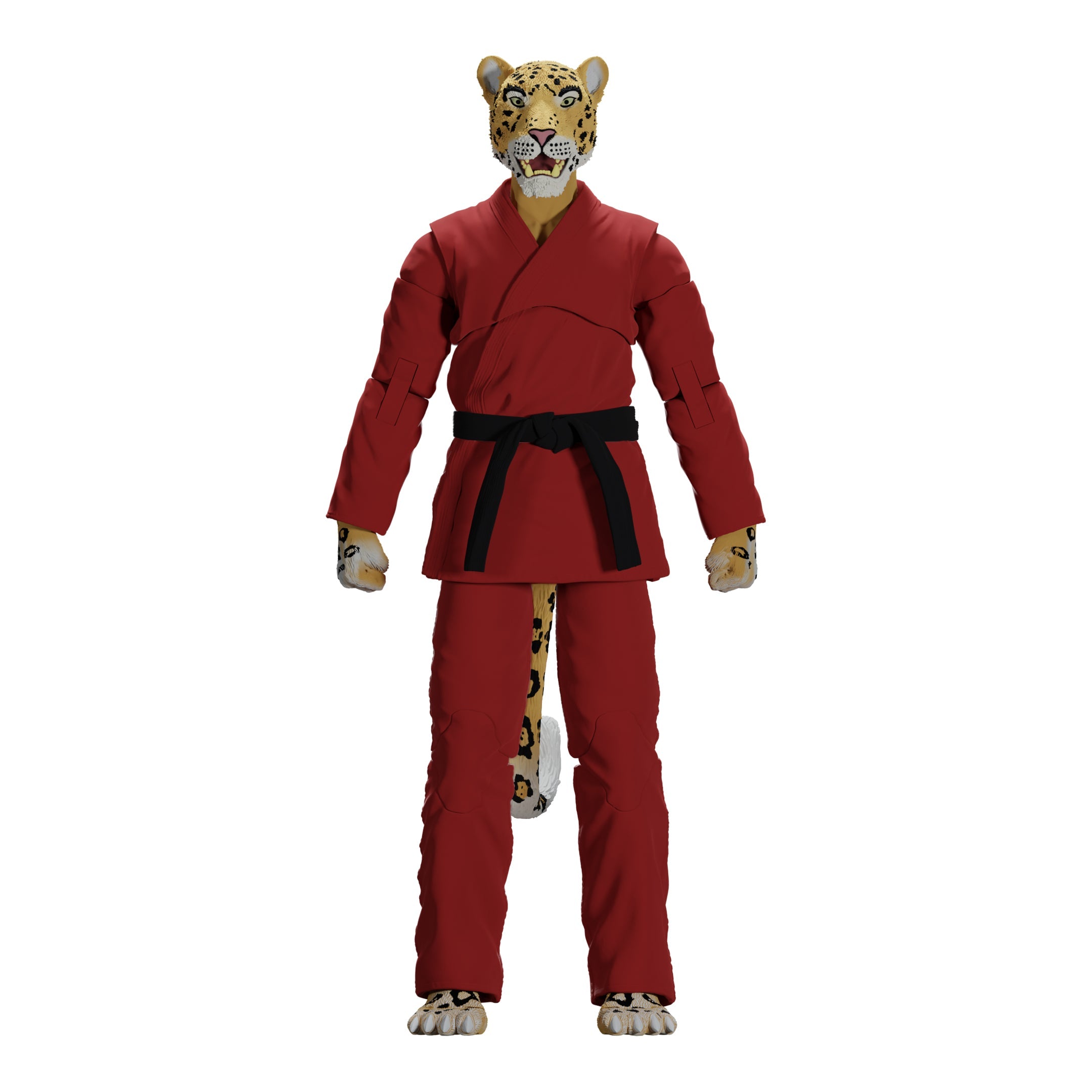 Jiu Jitsu Combat Creatures Jairo the Jaguar Action Figure