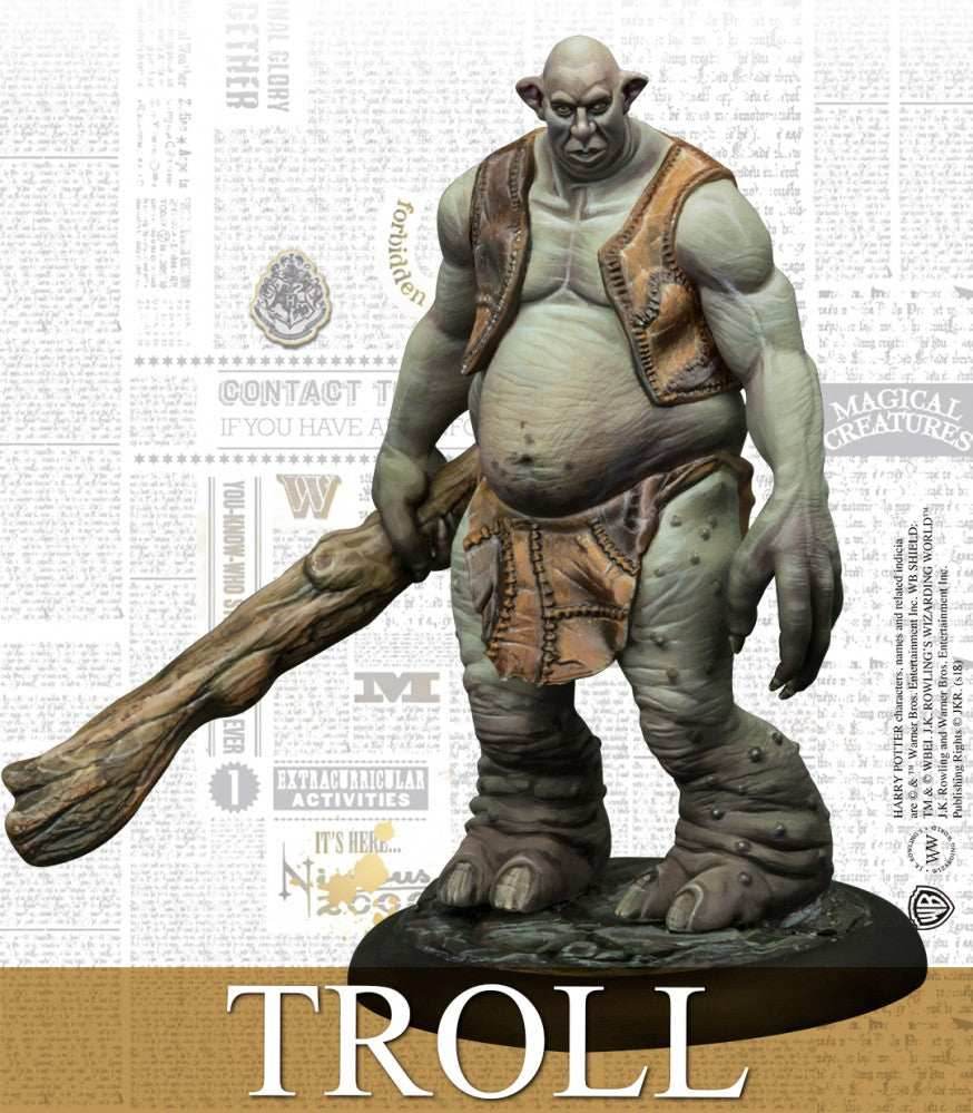 Harry Potter Miniatures Adventure Game: Troll Adventure Pack - 