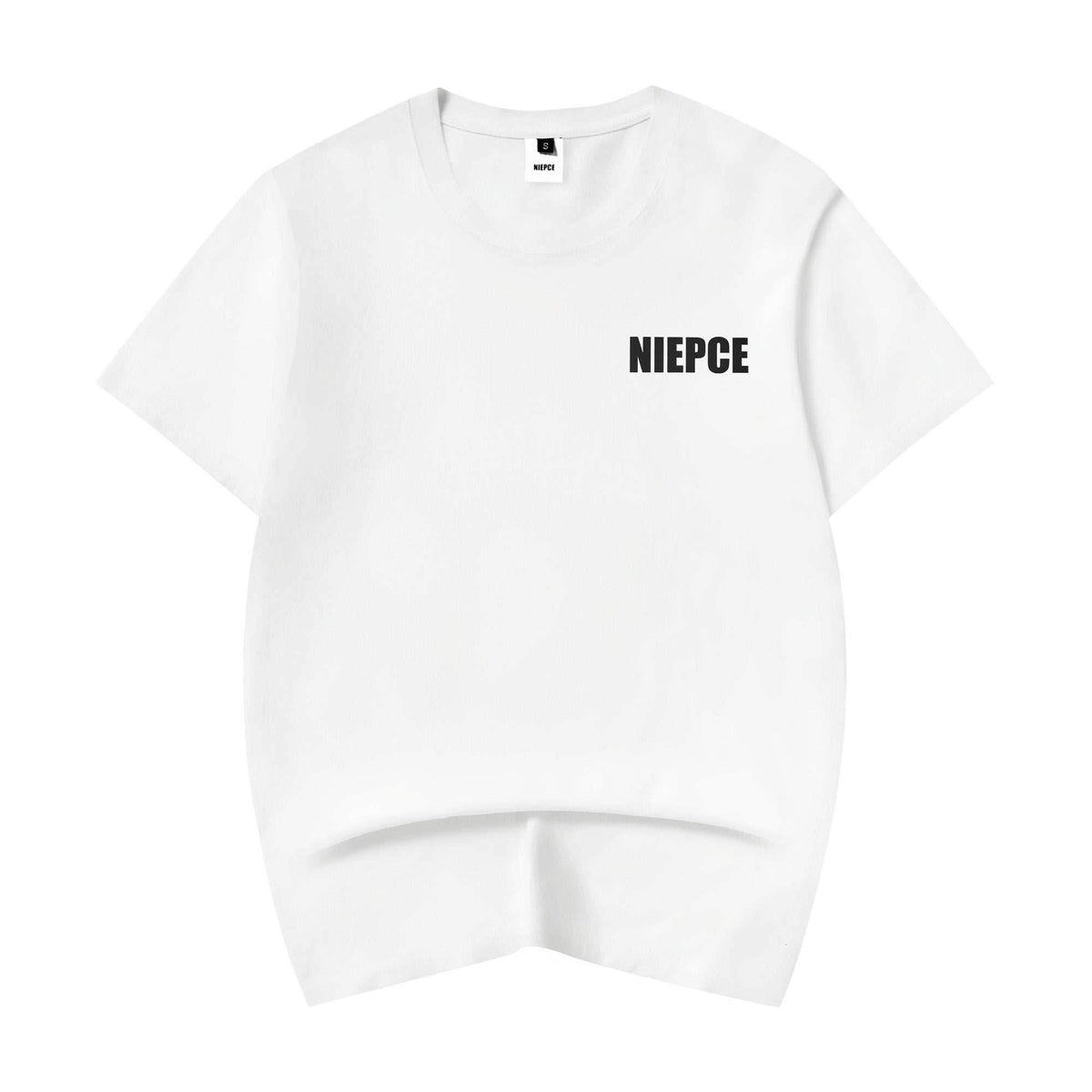 YeT013 Sushi Eating Cat Tee - White / S