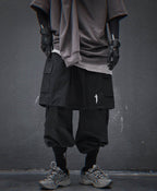 HiP80 Black Samurai Pants - M